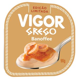 Iogurte Grego Calda Banoffee Vigor Pote 90g