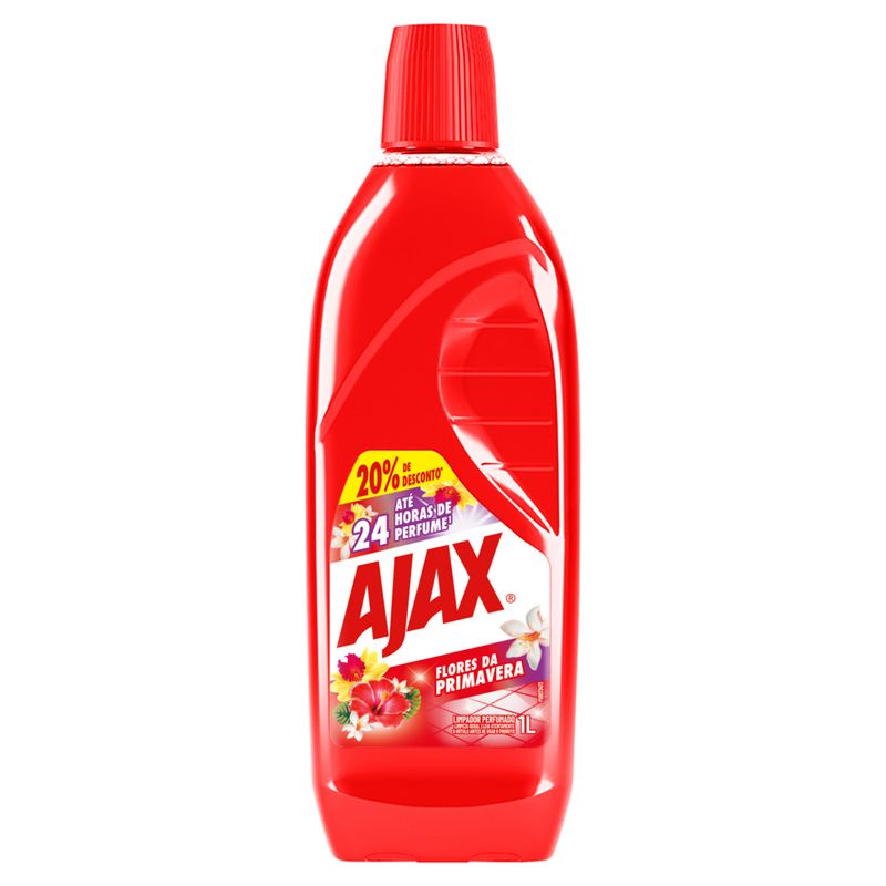 Limpador-Perfumado-Flores-da-Primavera-Ajax-Frasco-1l-Gratis-20--de-Desconto