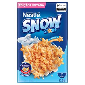 Cereal Matinal Integral Original Snow Flakes Stars Caixa 210g