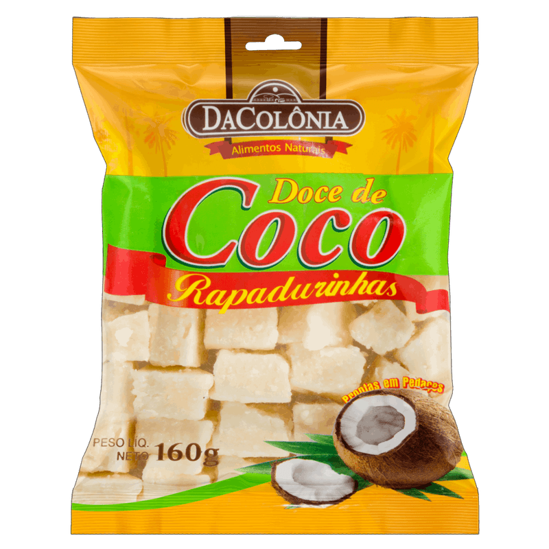 Doce-de-Coco-Rapadurinha-DaColonia-Pacote-160g