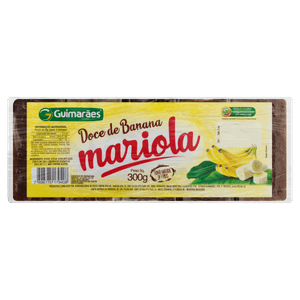 Mariola Banana Guimarães Pacote 300g