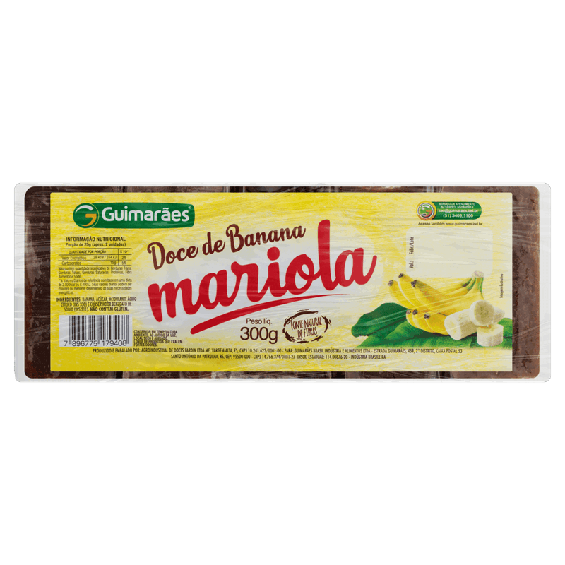 Mariola-Banana-Guimaraes-Pacote-300g