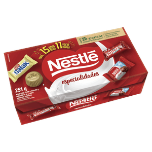 Bombom Nestlé Especialidades Caixa 251g 15 Unidades