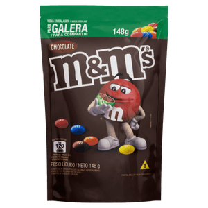 Confeito de Chocolate ao Leite M&M´s Sachê 148g