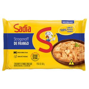 Strogonoff Frango Sadia Pacote 500g