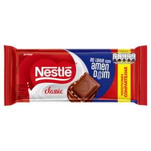 Chocolate ao Leite com Amendoim Classic Pacote 150g