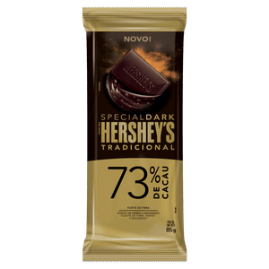 Chocolate Amargo 73% Cacau Tradicional Hershey´s Special Dark Pacote 85g