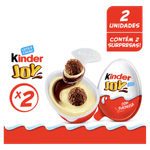 Pack Chocolate Recheio Creme de Cacau e Leite Kinder Joy Caixa 40g 2 Unidades