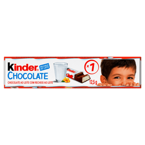 Chocolate ao Leite Recheio ao Leite Kinder Cartucho 12,5g