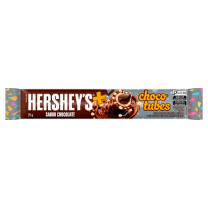 Rolinhos de Wafer Ao Leite Hershey´s Mais Chocotubes Pacote 25g