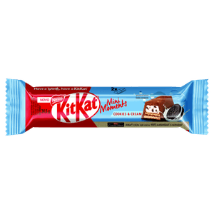 Wafer Cookies & Cream Kitkat Mini Moments Pacote 34,6g