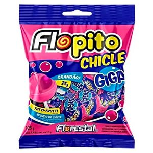 Pirulito Florestal Chicle Giga Pacote 600g