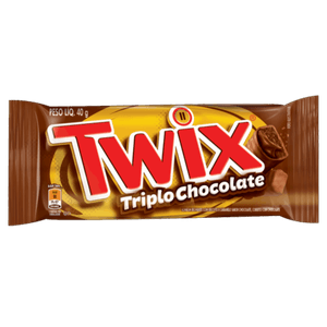 Bombom Triplo Chocolate Twix Pacote 40g