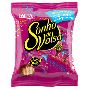 Bombom Wafer Lacta Sonho de Valsa Pacote 1kg