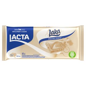 Chocolate Branco Lacta Laka Pacote 80g