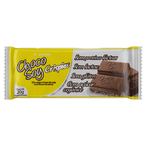 Chocolate Crispies sem Glúten Zero Lactose Choco Soy Pacote 20g