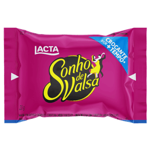 Bombom Wafer Lacta Sonho de Valsa Pacote 20g