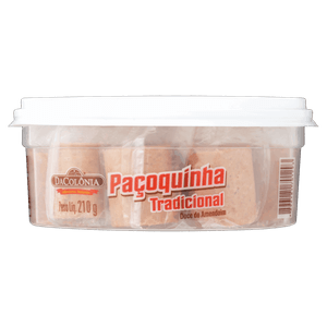 Paçoquinha Tradicional DaColônia Pote 210g