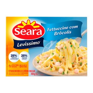 Fettuccine Peru e Brócolis Seara Menu Gourmet Caixa 350g