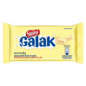 Chocolate Branco Galak Pacote 25g