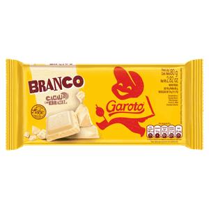 Chocolate Branco Garoto Pacote 80g