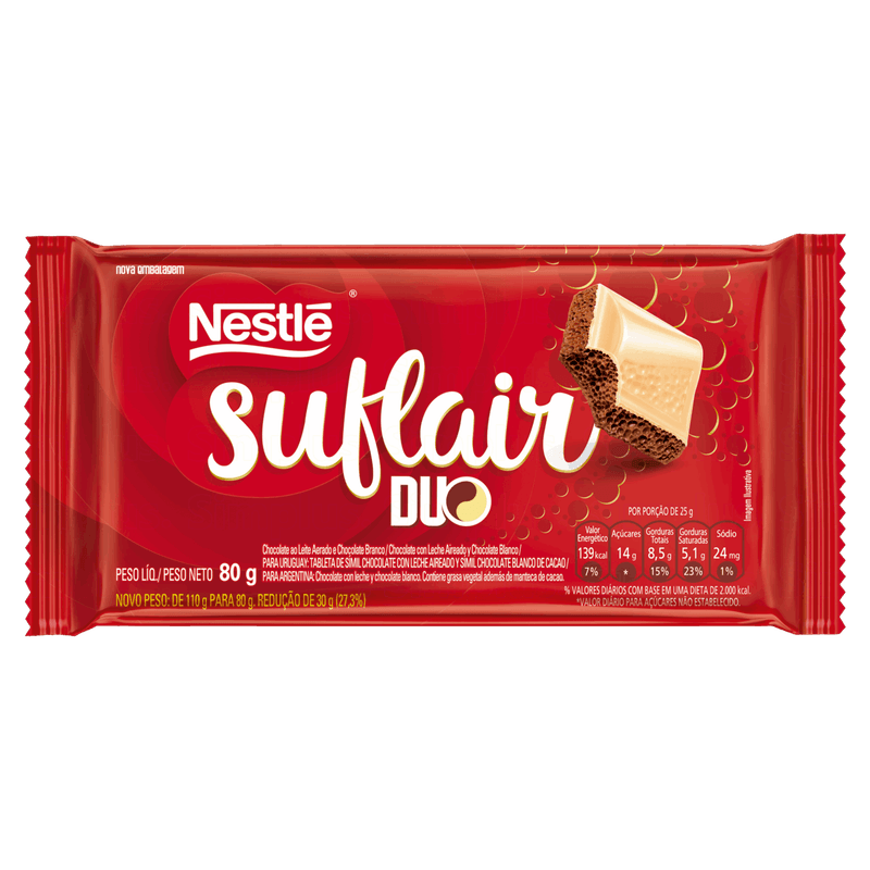 Chocolate-ao-Leite-Aerado-e-Branco-Duo-Suflair-Pacote-80g