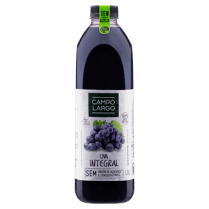 Suco Integral Uva Tinto Campo Largo Garrafa 1,35l