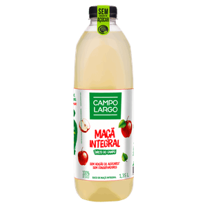 Suco Integral Maçã Campo Largo Garrafa 1,35l