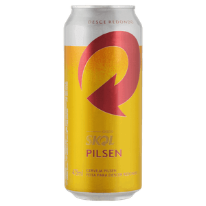 Cerveja Pilsen Skol Lata 473ml