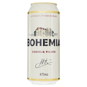 Cerveja Pilsen Bohemia Lata 473ml