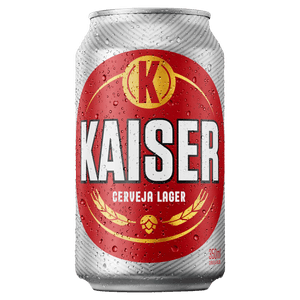 Cerveja Lager Kaiser Lata 350ml