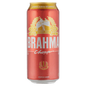 Cerveja Lager Brahma Chopp Lata 473ml