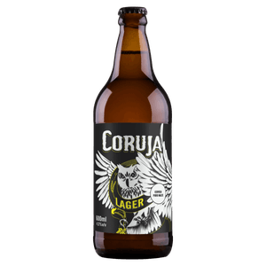 Cerveja Lager Puro Malte Coruja Garrafa 600ml