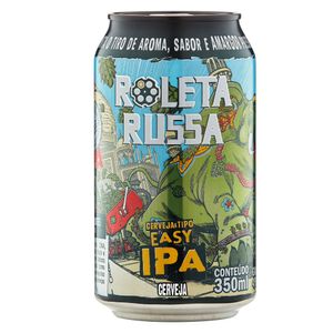 Cerveja Roleta Russa EASY IPA   LT 350ML