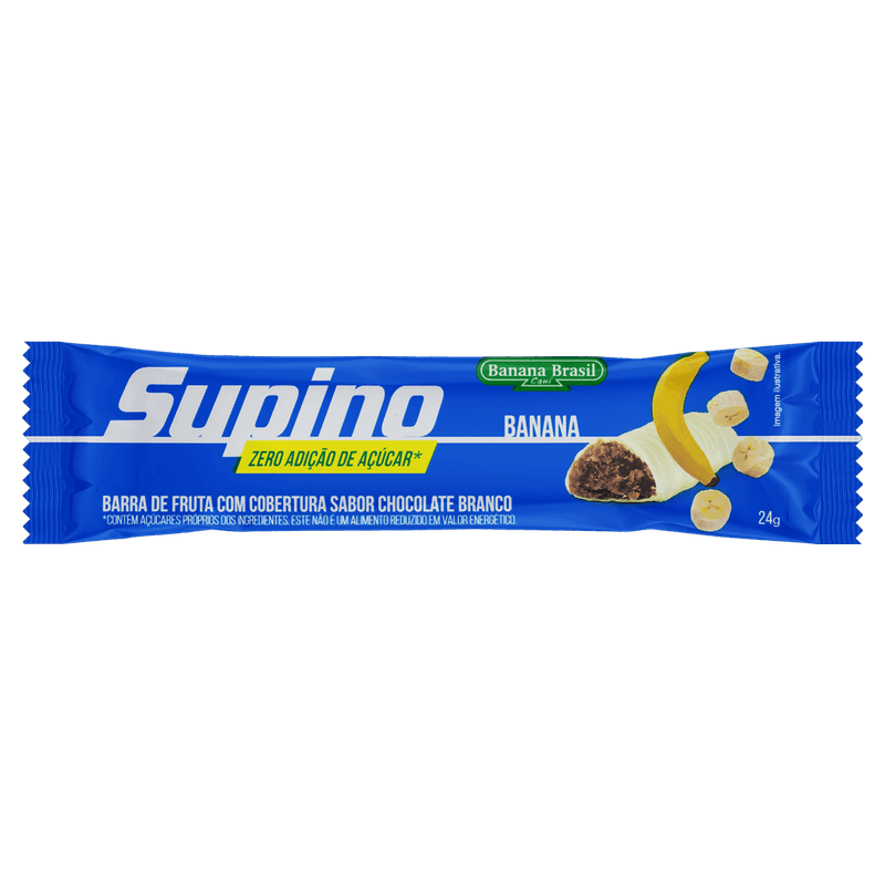 Barra-de-Frutas-Banana-Cobertura-Chocolate-Branco-Supino-Pacote-24g