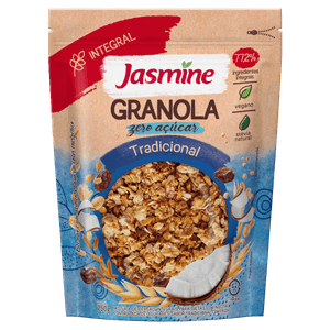 Granola Tradicional Zero Açúcar Jasmine Pouch 250g