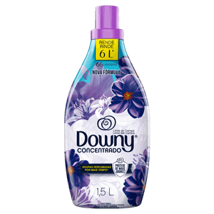 Amaciante de Roupa Concentrado Lírios do Campo Downy Frasco 1,5l