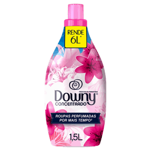 Amaciante de Roupa Concentrado Frescor da Primavera Downy Frasco 1,5l