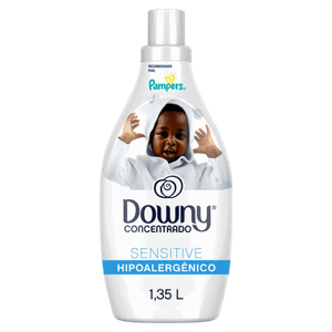 Amaciante de Roupa Concentrado Downy Sensitive Frasco 1350ml