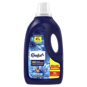 Amaciante de Roupa Concentrado Frescor Intenso Comfort Frasco 1,8l Embalagem Econômica