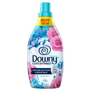 Amaciante de Roupa Concentrado Brisa de Verão Downy Frasco 1,5l Grátis 150ml