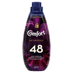 Amaciante de Roupa Concentrado 48 Comfort Segredos Frasco 1l