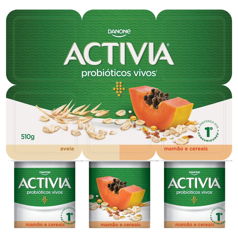 Leite-Fermentado-Integral-Aveia---Mamao-e-Cereais-Activia-Bandeja-510g-6-Unidades