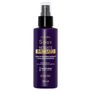 Spray de Tratamento Leave-In Eudora Siàge Resgate Imediato Frasco 100ml