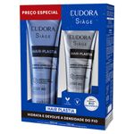 Kit-Shampoo-250ml---Condicionador-125ml-Eudora-Siage-Hair-Plastia