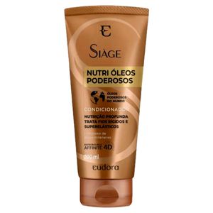 Condicionador Eudora Siàge Nutri Óleos Poderosos Bisnaga 200ml