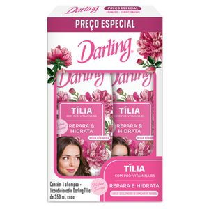 Kit Shampoo + Condicionador Tília Darling 350ml Cada