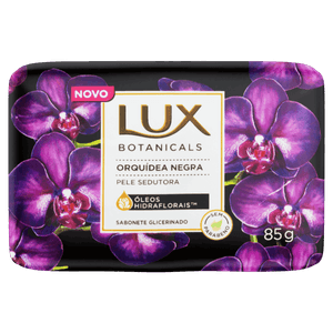 Sabonete Barra Glicerinado Orquídea Negra Lux Botanicals Envoltório 85g