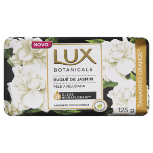 Sabonete Barra Glicerinado Buquê de Jasmim Lux Botanicals Envoltório 125g