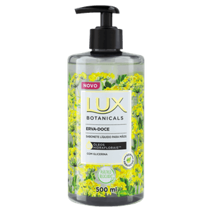 Sabonete Líquido para as Mãos Erva-Doce Lux Botanicals Frasco 500ml